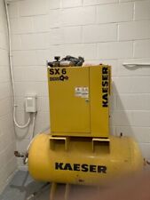 Used, 2006 Kaeser SX6 SX 6 5hp SINGLE PHASE rotary screw air compressor ingersoll rand for sale  Sterling