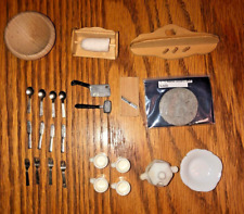 Accesorios de cocina en miniatura para casa de muñecas - 1:12 utensilios, tazas, puré, cuencos segunda mano  Embacar hacia Argentina