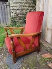 Vintage recliner armchair for sale  BURES