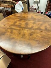 round dropleaf table for sale  Chicago
