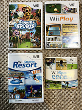 Lote/paquete de juegos Wii Sports Resort, deportes Wii, deportes de verano y juego Wii segunda mano  Embacar hacia Argentina