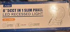 Amico 6 Inch / 20 Pack LED Recessed Downlights 5CCT In 1 Slim Panel. for sale  Shipping to South Africa