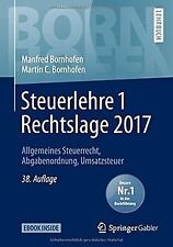Steuerlehre rechtslage 2017 gebraucht kaufen  Berlin