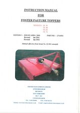 Foster pasture topper for sale  CALLINGTON