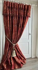 Brocade lined curtains for sale  BIRMINGHAM