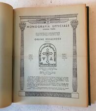 Monografia ufficiale ordine usato  Italia