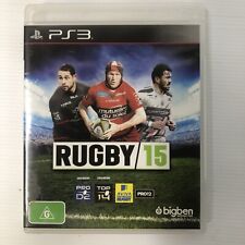 Rugby 15 PS3 Game Sony Playstation 3 Region 4 Blu-Ray Sports  for sale  Shipping to South Africa