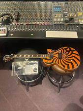 Usado, Guitarra Eléctrica Epiphone Zakk Wylde Les Paul Custom Shop Naranja Zierra de Zumbido segunda mano  Embacar hacia Mexico