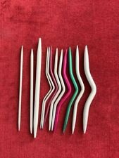 Cable Knitting Needles Straight and Bent Cranked Aran sold individually for sale  Shipping to South Africa