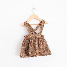 Usado, Vestido infantil tamanho 2 saia floral Pour Bebe Pinafore comprar usado  Enviando para Brazil