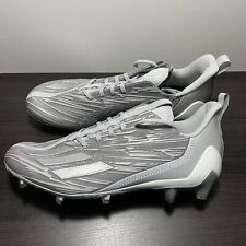 Adidas Adizero Football Cleats Mens 11 Grey Silver Metallic White GX5414 New for sale  Shipping to South Africa