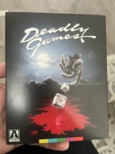 Usado, Deadly Games (1982) Blu-ray com capa de flecha vídeo anos 80 terror como novo comprar usado  Enviando para Brazil