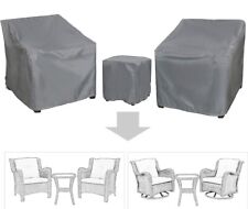 (3-Pk) Baner Garden Outdoor Veranda Patio Garden Furniture Cover Set B15GRCOVER for sale  Shipping to South Africa
