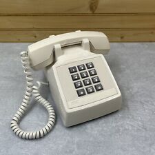 Vintage AT&T Marfim Botão Telefone Mesa Fixa com Fio 2500MMGJ comprar usado  Enviando para Brazil