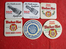Gröningen 6 different beer lids of the brewery Wacker for sale  Shipping to South Africa