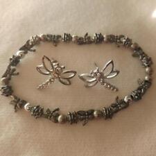 Dragonfly earrings bracelet for sale  Saratoga Springs