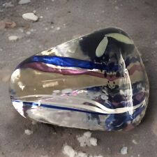 Abstract Glass Paperweight Signed Craig Campbell Mod Art Design #A39 for sale  Shipping to South Africa