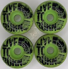 Usado, Spitfire Live To Burn "Before Striking" 54MM rodas de skate 99a conjunto verde/4 comprar usado  Enviando para Brazil