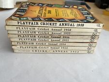 Playfair cricket annual for sale  POOLE