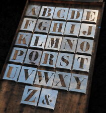 Schablonen zink alphabet gebraucht kaufen  Kehl