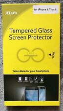 JETech Tempered Glass Screen Protector for iPhone 7/8 4.7-inch. 2-pack, used for sale  Shipping to South Africa