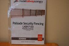 SCALEMODELSCENERY.COM OO HO GAUGE PALISADE SECURITY FENCING KIT for sale  Shipping to South Africa