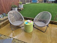 Garden bistro chairs for sale  MACCLESFIELD