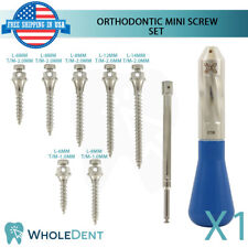 Kit de herramientas de anclaje de ortodoncia mini tornillo dental vástago controlador de tratamiento Morelli segunda mano  Embacar hacia Argentina