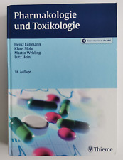 Pharmakologie toxikologie arzn gebraucht kaufen  Heidenheim