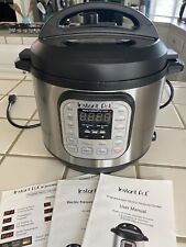 Instant Pot Duo 6 Qt Electric Pressure Cooker & Recipe Book-Excellent for sale  Shipping to South Africa