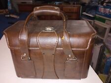 Leather Camera Bag Vintage Eldorado Deluxe EL-3 Chocolate Brown  for sale  Shipping to South Africa