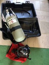 Used, Diving Cylinder Air Tank Full Mask Harness Case Sabre Breathing Apparatus for sale  Shipping to South Africa