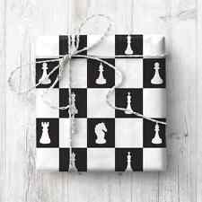 Chess wrapping paper for sale  WOODFORD GREEN