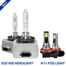 For Dodge Durango 2014-2017 HID Headlight Hi/Lo Beam Fog Light Bulbs Xenon White for sale  Shipping to South Africa