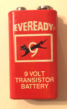 Eveready 9-Volt Black Cat Battery Free Shipping for sale  Shipping to South Africa