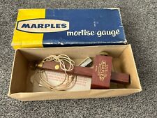 Vintage Marples Mortice Mortise Marking Gauge Carpenters Tool in Box No.2154 for sale  Shipping to South Africa