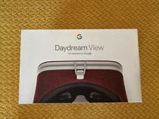 Fone de Ouvido Google Daydream Day Dream View Vermelho Carmesim Realidade Virtual VR Completo, usado comprar usado  Enviando para Brazil