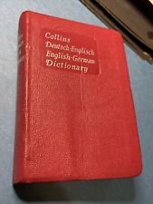Usado, Dicionário Collins Alemão Inglês (Livro de Bolso em Papel, 1969) Mini PhD Clark comprar usado  Enviando para Brazil