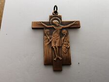 Bronze kreuz kettenanhänger gebraucht kaufen  Hof