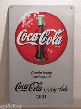 Coca cola tabella usato  Lerici