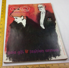 Presente de gala e moda anual revista GQ Gentlemen's Quarterly 1961-62 comprar usado  Enviando para Brazil