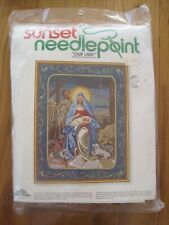 Sunset needlepoint lady for sale  Elizabeth