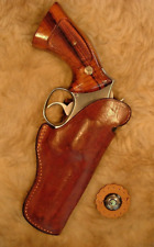 RARE VINTAGE BIANCHI #3  DOUBLE HAMMER PROTECTOR HOLSTER FOR S&W K FRAME 4" for sale  Shipping to South Africa