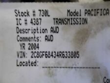 Transmission awd fits for sale  Goffstown