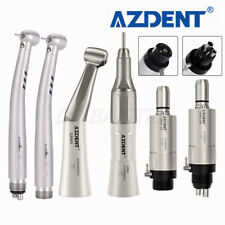 AZDENT Dental Slow Speed /E-generator LED High Speed Handpiece Kit 4H/2H, used for sale  Shipping to South Africa
