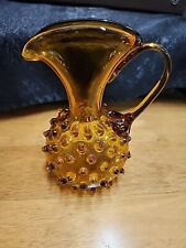 Vintage amber hobnail for sale  Mishawaka