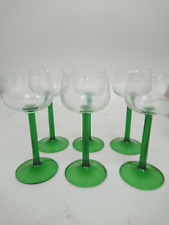 green stem glasses for sale  RUGBY