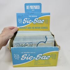 Caixa de exibição de balcão vintage SIC-SAC com 48 Sic-Sac's em envelopes originais comprar usado  Enviando para Brazil