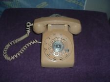 Vintage Tan Colored Rotary Phone Telephone Untested...No Reserve for sale  Shipping to South Africa