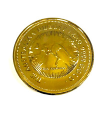 Moeda The Australian Nugget 1 quilo .9999 ouro peso papel réplica canguru vermelho 3" comprar usado  Enviando para Brazil